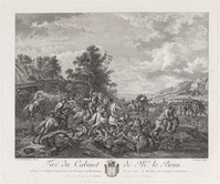 KG 14807
<br/>
Overval op een konvooi
<br/>
<em>Garreau, Louis (werkz. 1782-1791)</em>